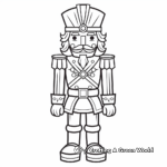 Classic Wooden Nutcracker Coloring Pages 1