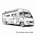 Classy Motorhome Coloring Pages 3