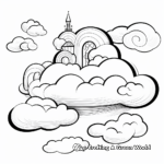 Cloud Shapes Imagination Coloring Pages 2