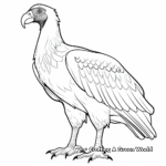 Colorful Andean Condor Vulture Coloring Pages 2