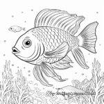 Colorful Coral Reef Fish Coloring Pages 3