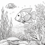 Colorful Coral Reefs Coloring Pages 4