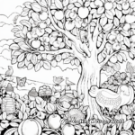 Colorful Garden of Eden Coloring Pages 3