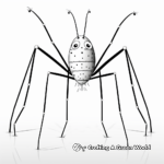Colorful Harvestman Coloring Pages 2