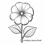 Colorful Hydrangea Flower Coloring Sheets 1