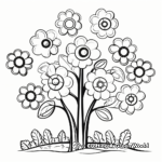 Coloring Made Easy: Flower and Tree Pages 3