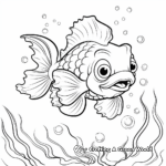 Coloring Pages Featuring Variety of Cod Species 4