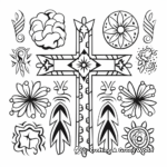 Coloring Pages of Christian Symbols 3