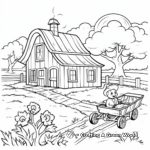 Coloring Pages: Farm Life through the Seasons 3