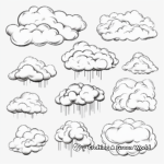 Coloring Tutorial: Cloud Types and Characteristics 2