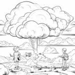 Coloring Tutorial: Cloud Types and Characteristics 4