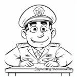 Commanding Officer Coloring Pages 3