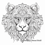 Complex Tamable Tiger Coloring Pages 4