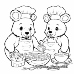 Cooking Wombat Coloring Pages for Little Chefs 1