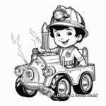 Cool Fire Fighting Equipment Coloring Pages 3
