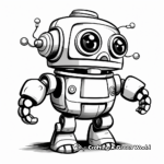 Cool Robot Coloring Pages for Beginners 2