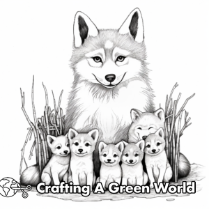 Coyote Coloring Pages - Free &amp; Printable!