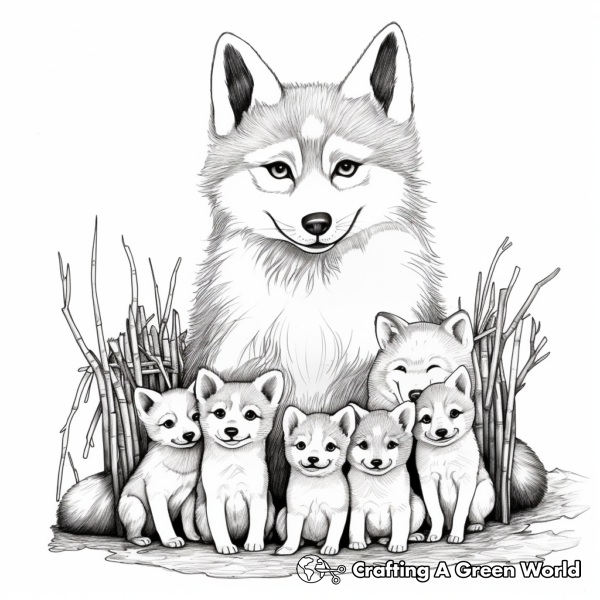 Coyote Coloring Pages - Free &amp; Printable!