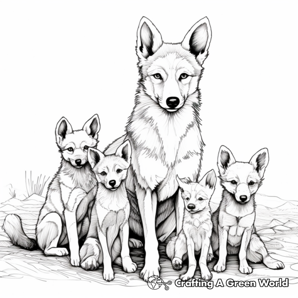 Coyote Coloring Pages - Free & Printable!