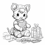 Crafting Animal Coloring Pages 2