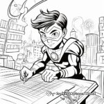 Creating Comics-inspired Coloring Pages 3