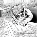 Creating Comics-inspired Coloring Pages 4