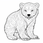 Creative Arctic Polar Bear Coloring Pages 2