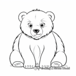 Creative Arctic Polar Bear Coloring Pages 4