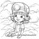 Creative Cirrus Cloud Coloring Pages 2