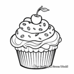 Creative Cupcake Coloring Pages 3