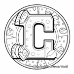 Creative Letter C Coloring Pages for Preschoolers 2