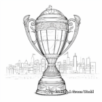 Cricket World Cup Trophy Coloring Pages 2