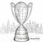 Cricket World Cup Trophy Coloring Pages 3