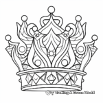 Crown Jewels Inspired Coloring Pages 4