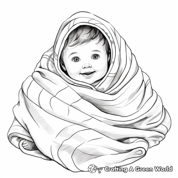 Baby Coloring Pages - Free &amp; Printable!