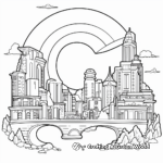 Cultural Letter C Coloring Pages: Countries and Cities 1