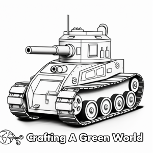 Tank Coloring Pages - Free & Printable!