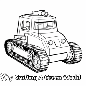 Tank Coloring Pages - Free & Printable!