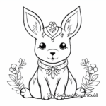 Cute Animal Peace Sign Coloring Pages 1