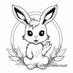 Cute Animal Peace Sign Coloring Pages 3