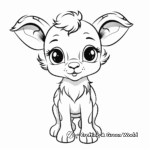 Cute Baby Animals: Baby Animal Coloring Pages 3