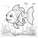 Cute Clown Fish Coloring Pages 3