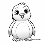 Cute Galapagos Penguin Coloring Pages 4