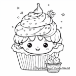 Cute Gelato Ice Cream Coloring Pages 1