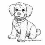 Cute Toy Yorkie Coloring Pages 4