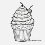 Dairy-Free Ice Cream Coloring Pages 1