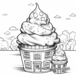 Dairy-Free Ice Cream Coloring Pages 3