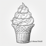 Dairy-Free Ice Cream Coloring Pages 4
