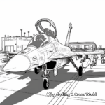 Dassault Rafale Multirole Fighter Jet Coloring Pages 2