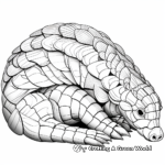 Decoding the Shell: Anatomy of Pangolin Coloring Pages 3